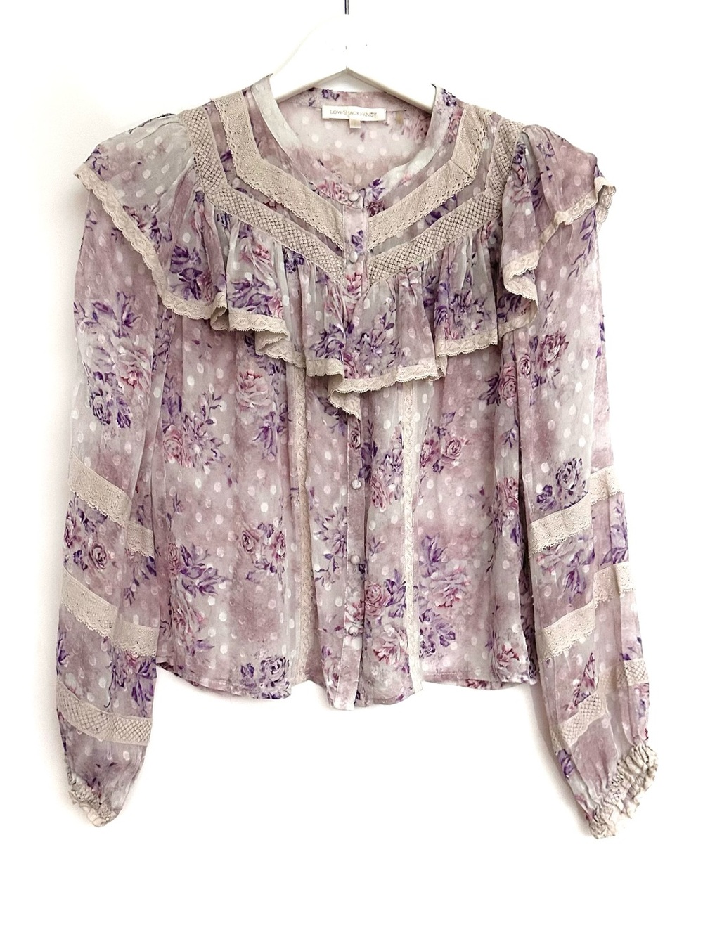 LoveShackFancy SILK Blouse